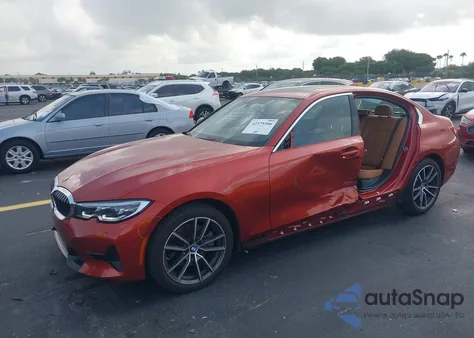 2021 BMW 3 Series 330I из США, поврежденный, VIN 3MW5R1J04M8B95643